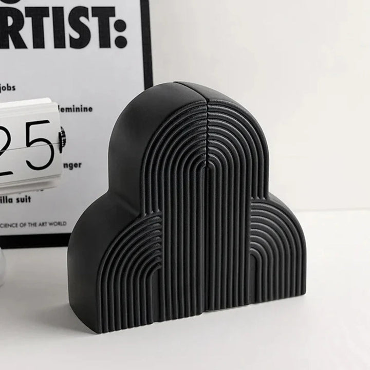 BowLift | Persephone Cloud-Shaped Ceramic Bookends