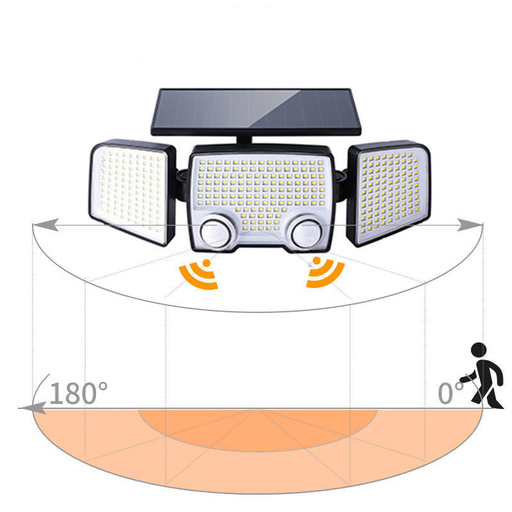 BowLift | Outdoor Courtyard Solar Motion Sensor Light