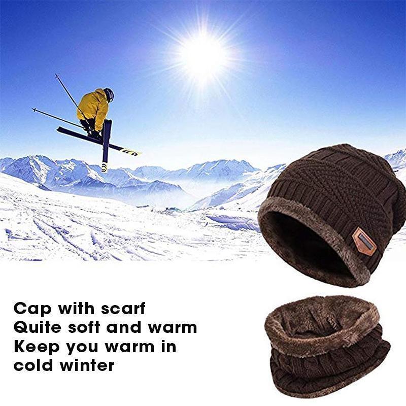 BowLift | Warm Beanie Cap With Scarf