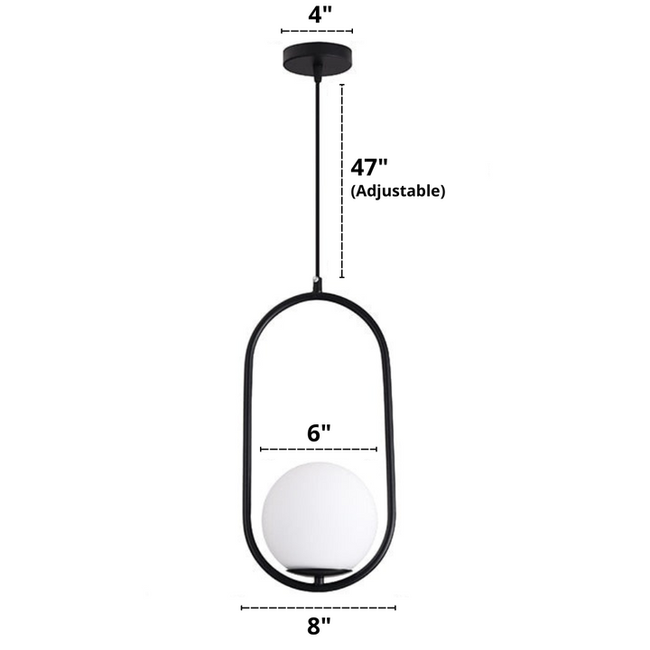 Nordic Glass Pendant Lamps | Bowlift