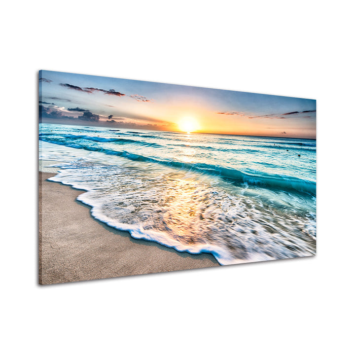 Sunny Florida Beach - Canvas Wall Art Painting | Bowlift