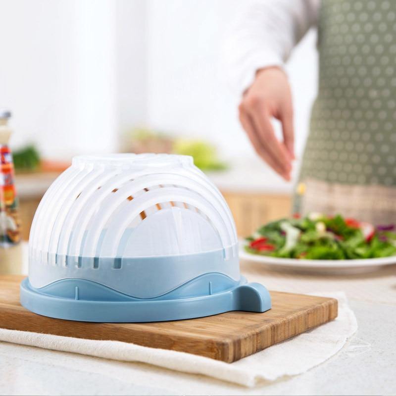 BowLift | 3in1 Vegetable Draining Cutter Basket