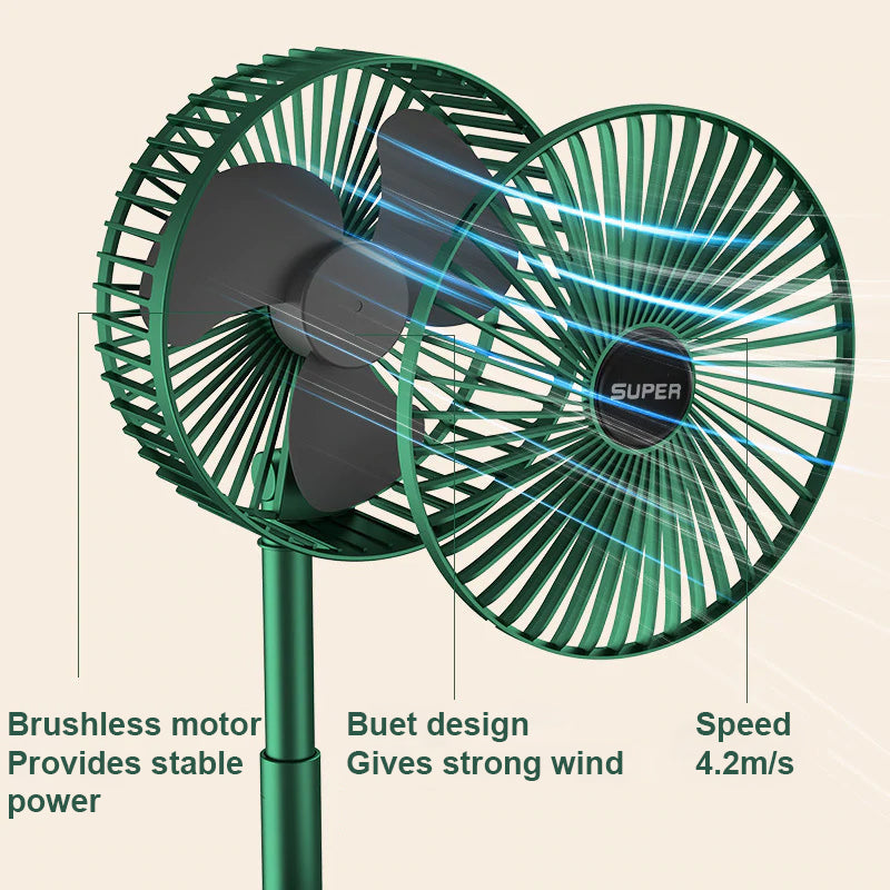 Protable Handheld/Household Foldable Mini Fan | Bowlift