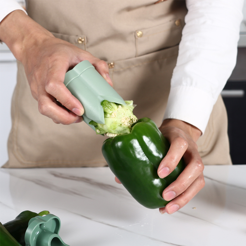 2-In-1 Fruit Pepper Corer | Bowlift