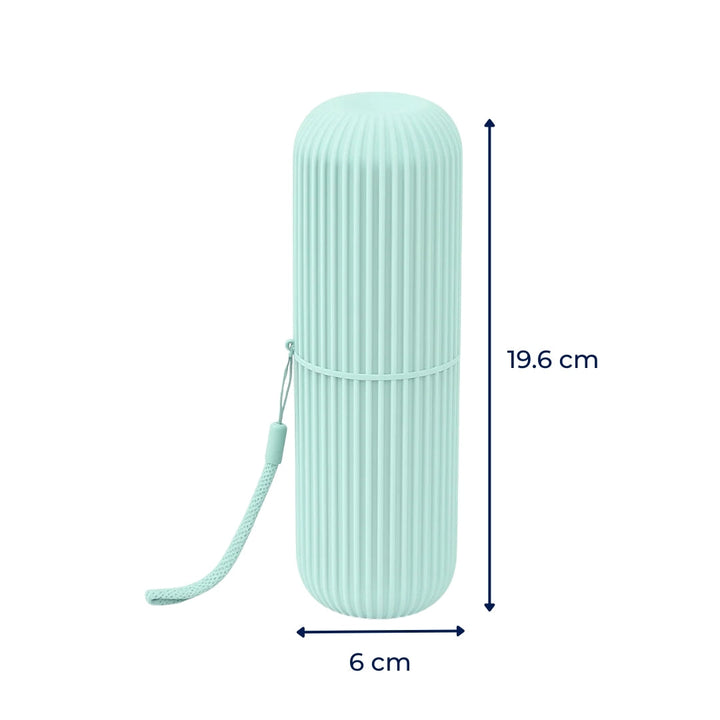 Mouthwash Cup Included – Compact Dust‑proof Design – Hygienic Oral Care for Travel & Holidays Bowlift