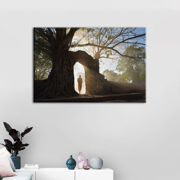 Under The Arch - Canvas Wall Art Painting | Bowlift