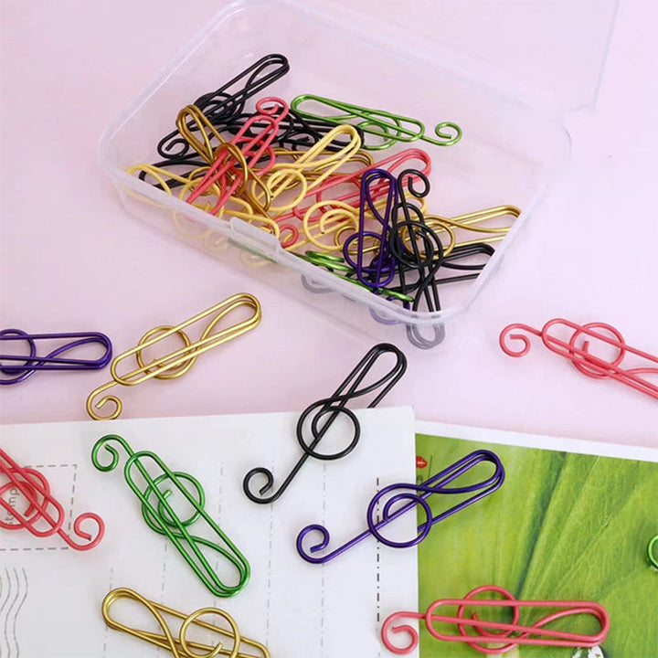 BowLift | Music Multicolored Paperclips made of Metal