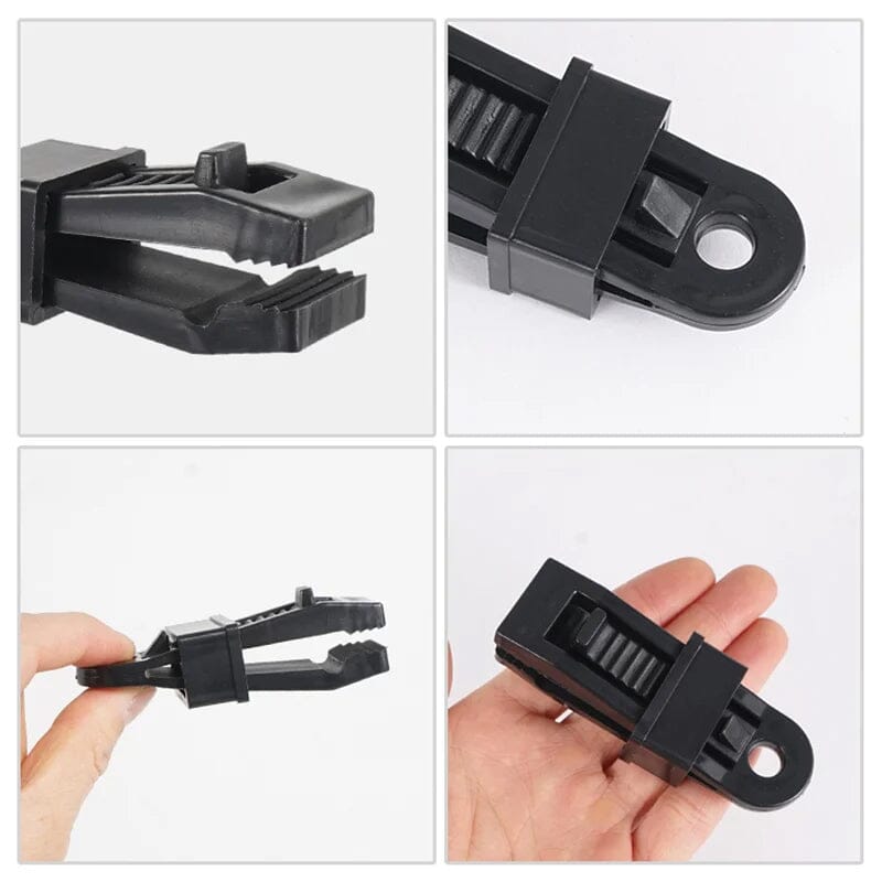 BowLift | Adjustable Heavy Duty Lock Grip for Tarp & Shade Cloth