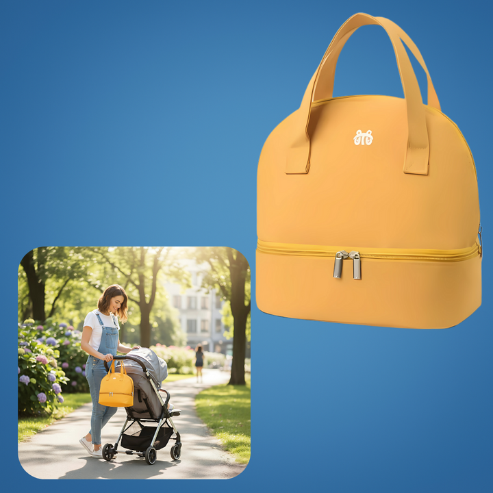 8h Cooling – Leakproof & Portable – Keeps Milk Fresh Safe & Hygienic for Working Mums Bowlift