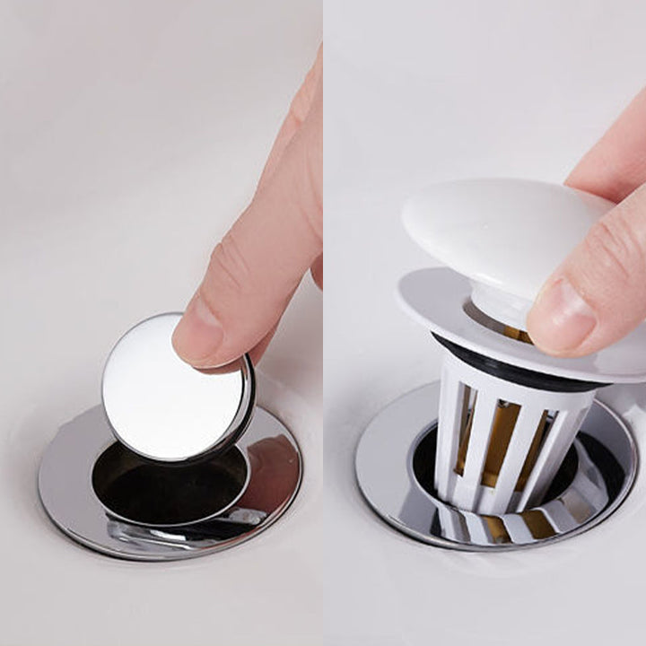 BowLift | Ceramic Sink Pop-Up Bounce Drain