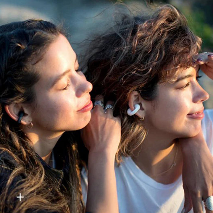 Bone conduction headphones with clip for the ear, wireless | Bowlift