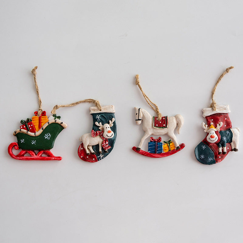 BowLift | Christmas Tree Hanging Resin Ornament Pendant