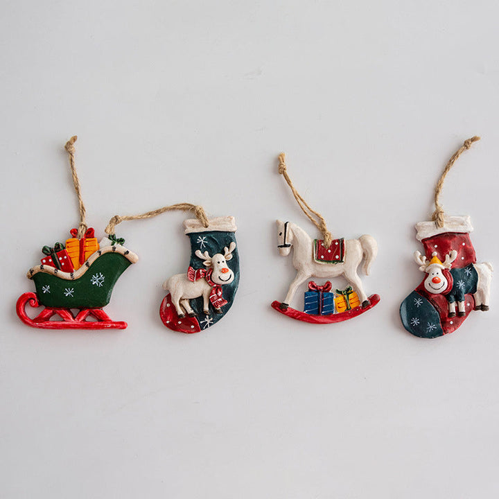BowLift | Christmas Tree Hanging Resin Ornament Pendant