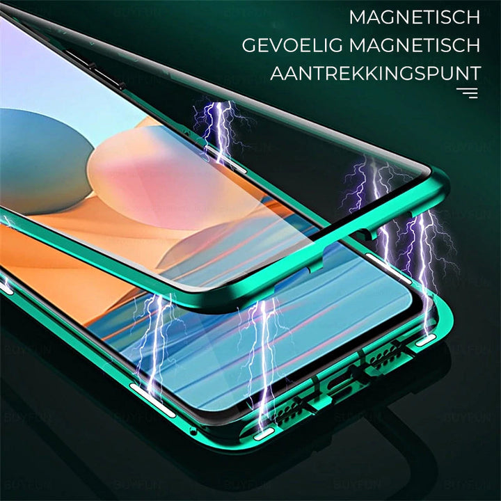 BowLift | Magnetic Tempered Glass Dual-Sided Phone Case for Samsung