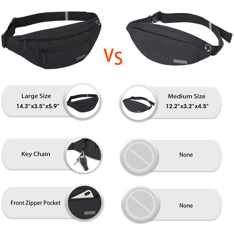 BowLift | Large Crossbody Waist Bag Belt Bag
