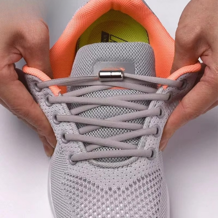 BowLift | Elastic No Tie Shoelaces with Metal Lock for All Ages
