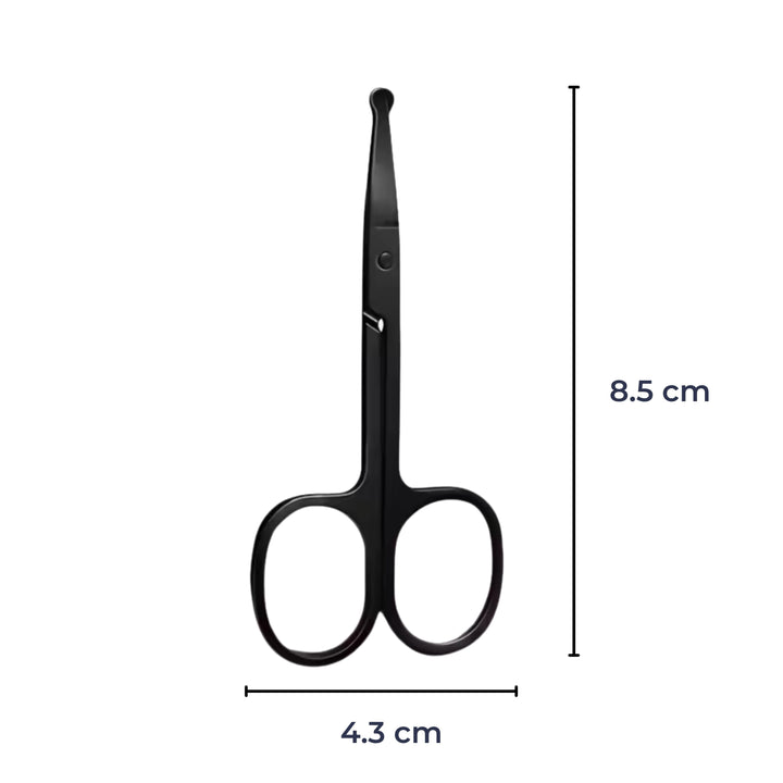 Rounded Tip Safety – Rust-Resistant Stainless Steel – Painless Grooming for Men & Women Bowlift