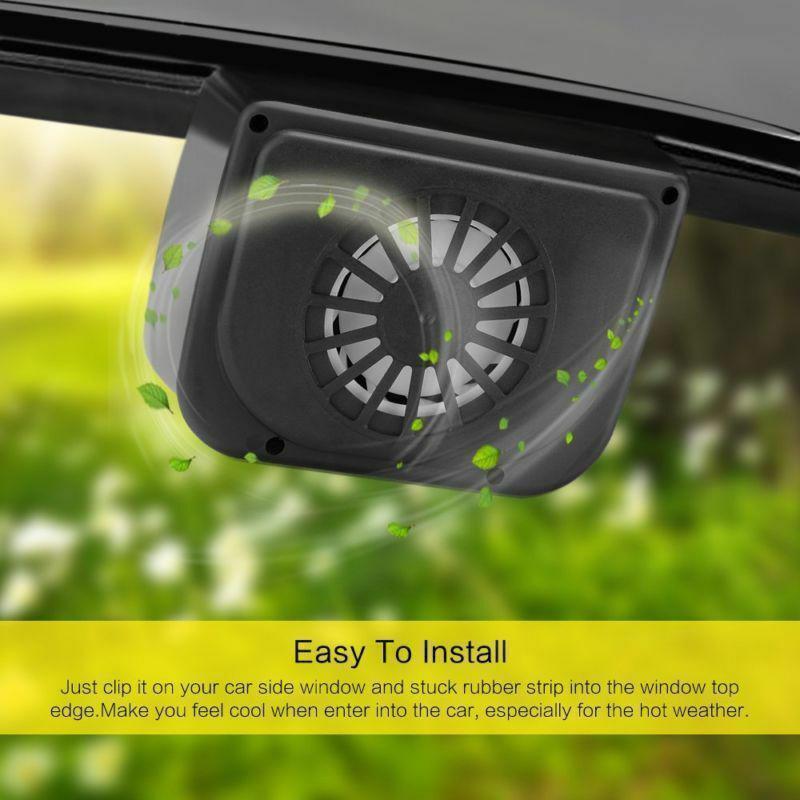 BowLift | Vehicle Solar Powered Car Vent Window Fan