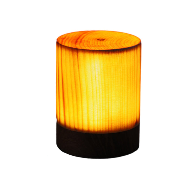 Stylish LED Table Lamp - WoodGlow | Bowlift