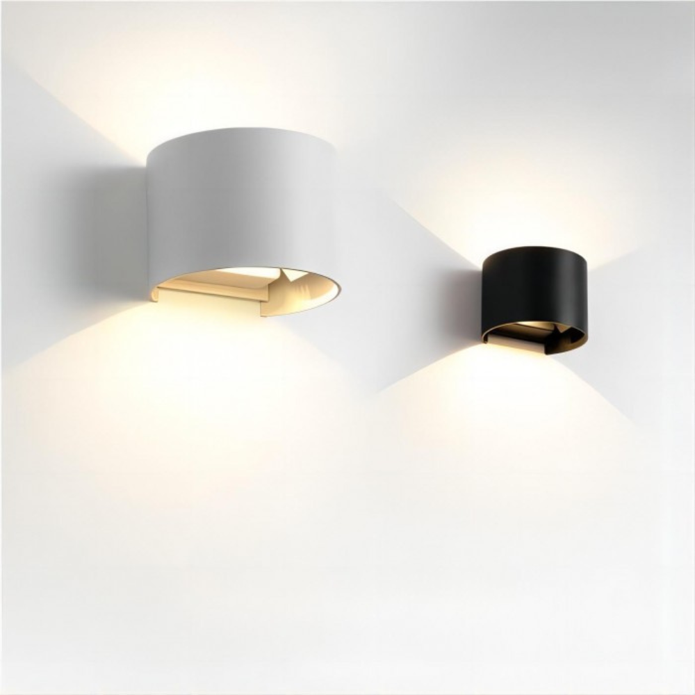 BowLift | Lumière Royale - Stylish modern LED cube wall lamp (White)