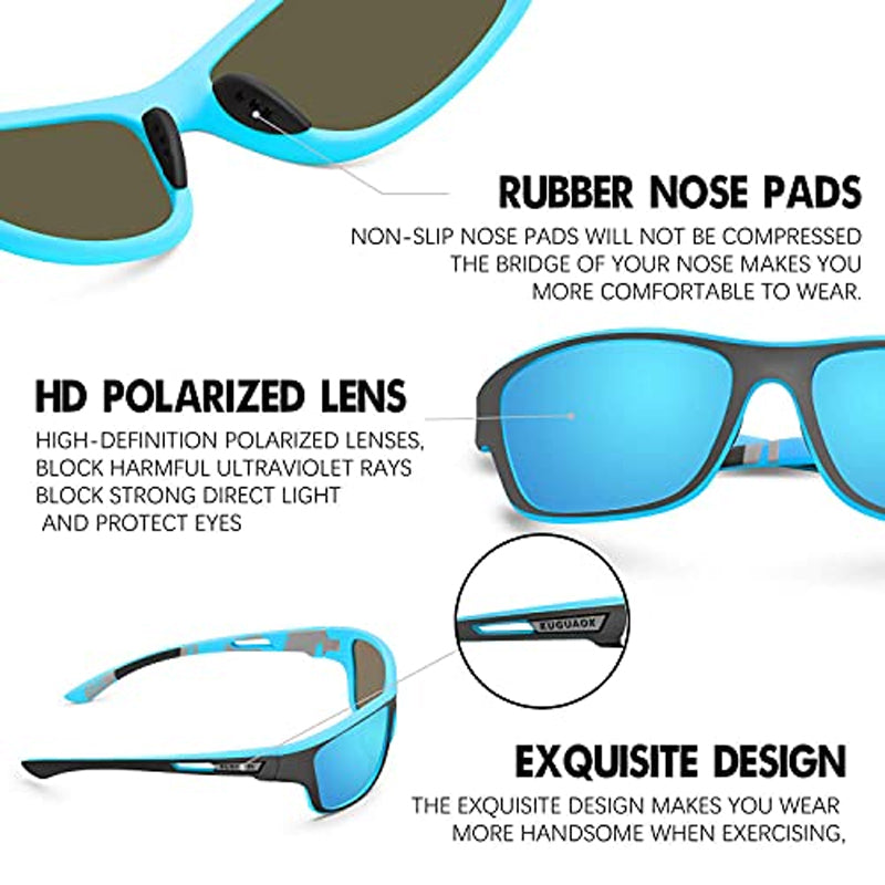 Outdoor-Sport-Sunglasses with glare-free polarized lens | Bowlift
