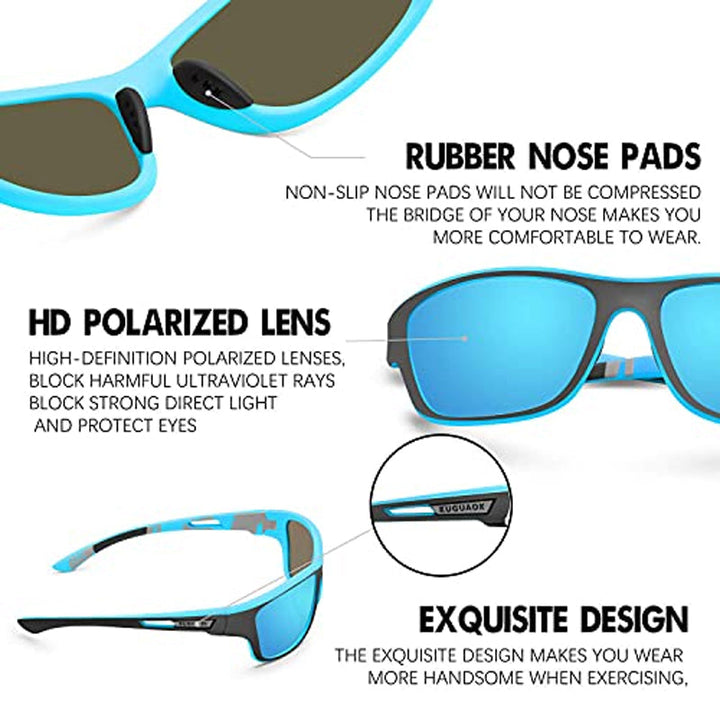 Outdoor-Sport-Sunglasses with glare-free polarized lens | Bowlift