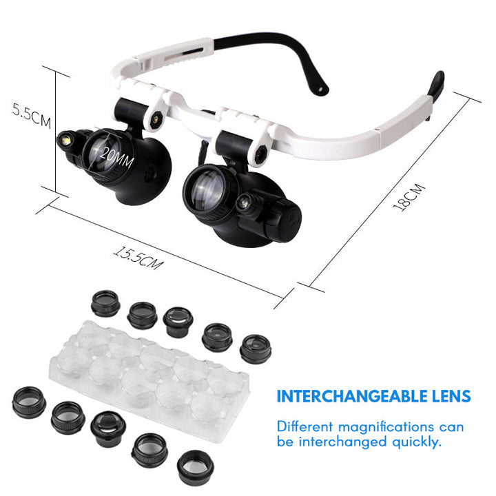 BowLift | LED Glasses Magnifier