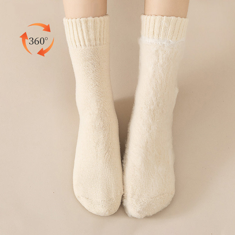 BowLift | Cozy Unisex Winter Thermal Socks made of Velvet