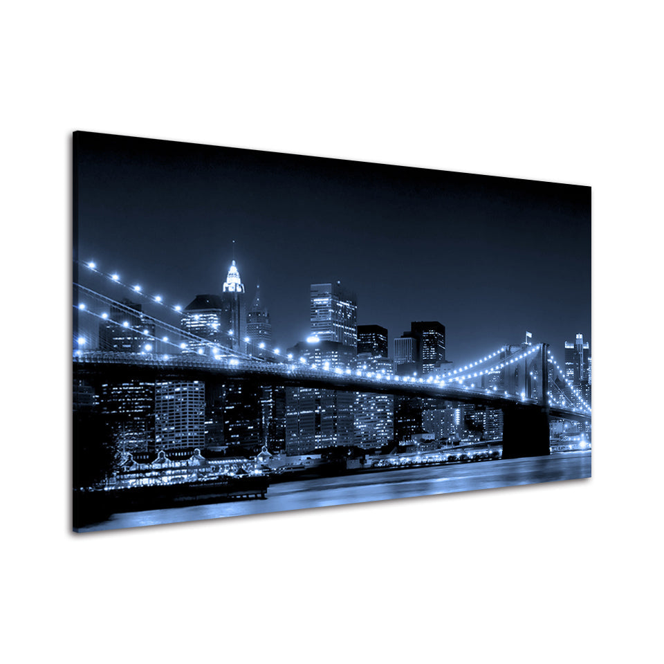Brooklyn Bridge - Canvas Wall Art Painting | Bowlift