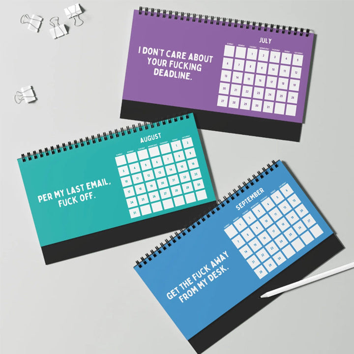 BowLift | Funny 2025 sarcastic calendar