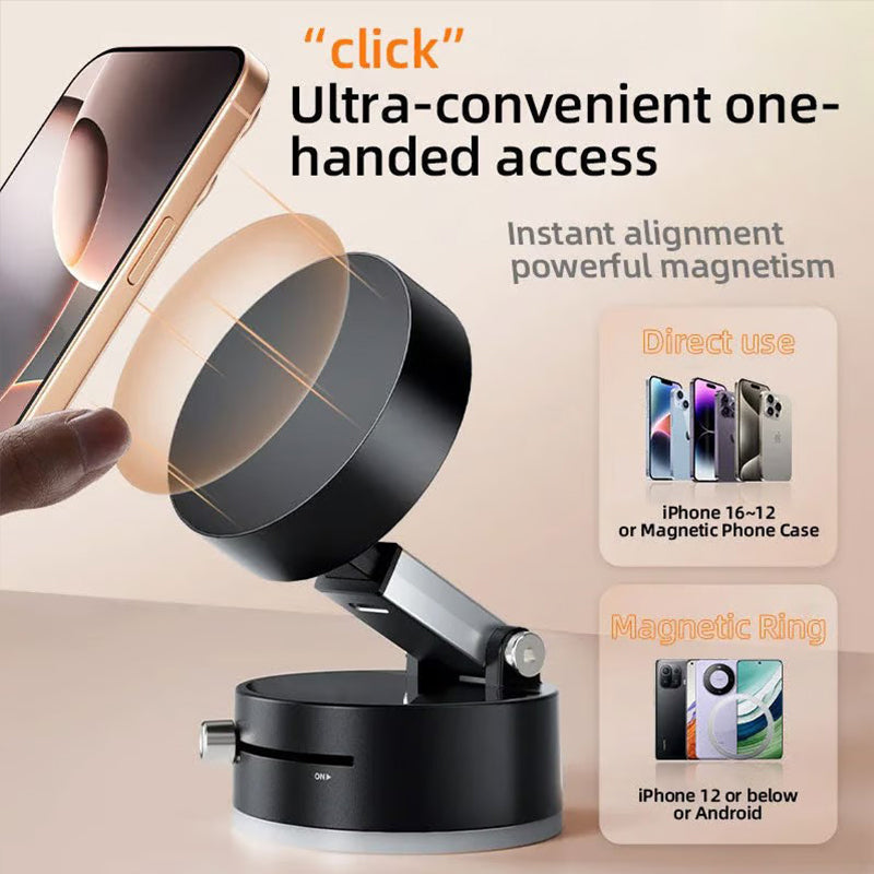 BowLift | Magnetic Phone Holder with Suction Cup