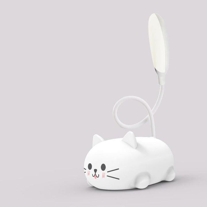 BowLift | Mini Cartoon Cat LED Eye Protection Reading Lamp USB Rechargeable Desk Lamp