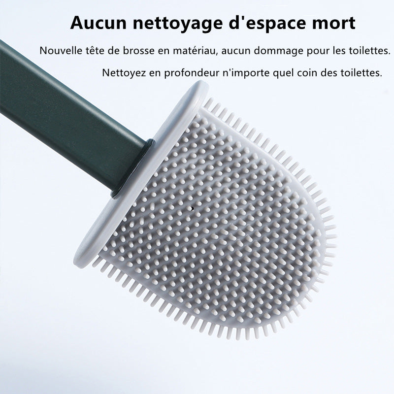 BowLift | Silicone toilet brush without dead corners