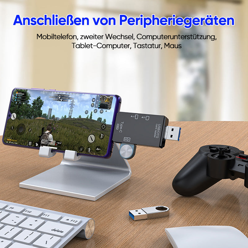 BowLift | 6-in-1 Card Reader