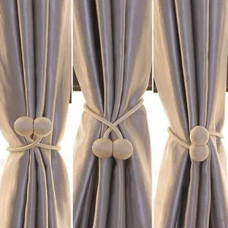 BowLift | Curtain tiebacks with magnetic curtain clasp