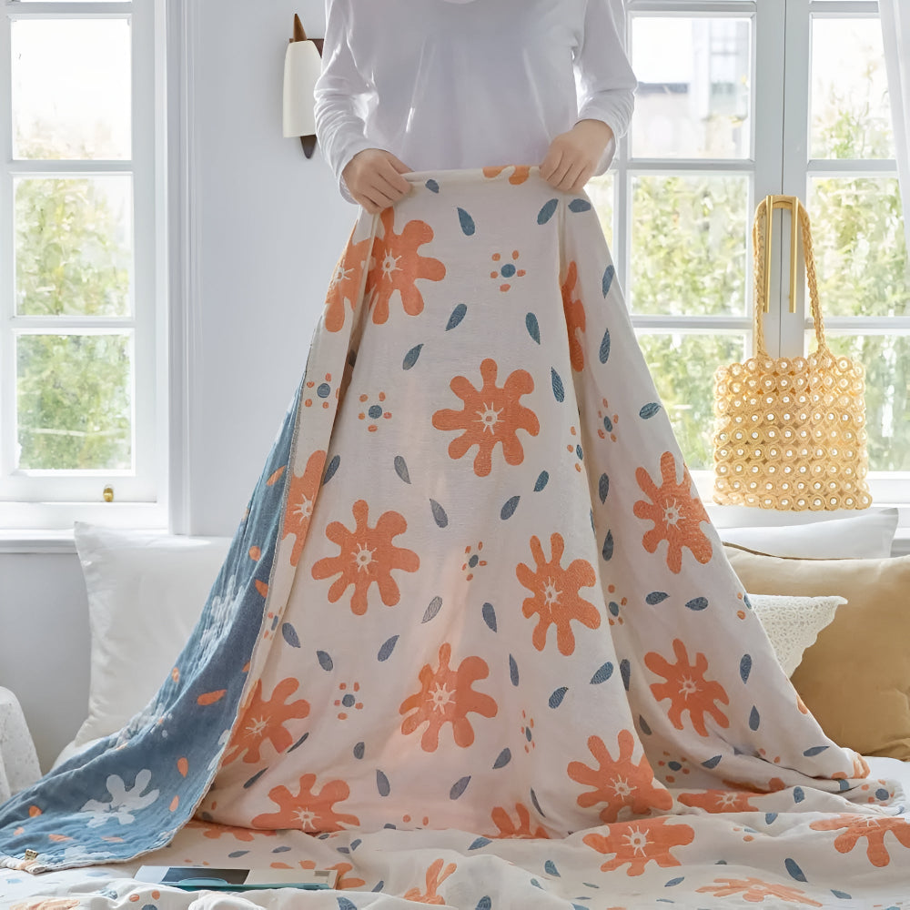 BowLift | Abstract Sunny Reversible Blanket