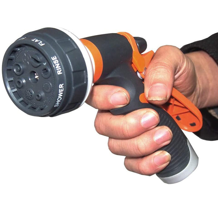 High pressure adjustable garden hose nozzle | Bowlift