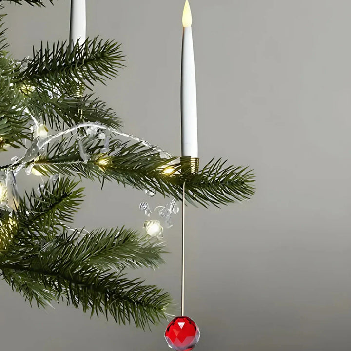 BowLift | Christmas Tree Lights with Flickering LED Candles