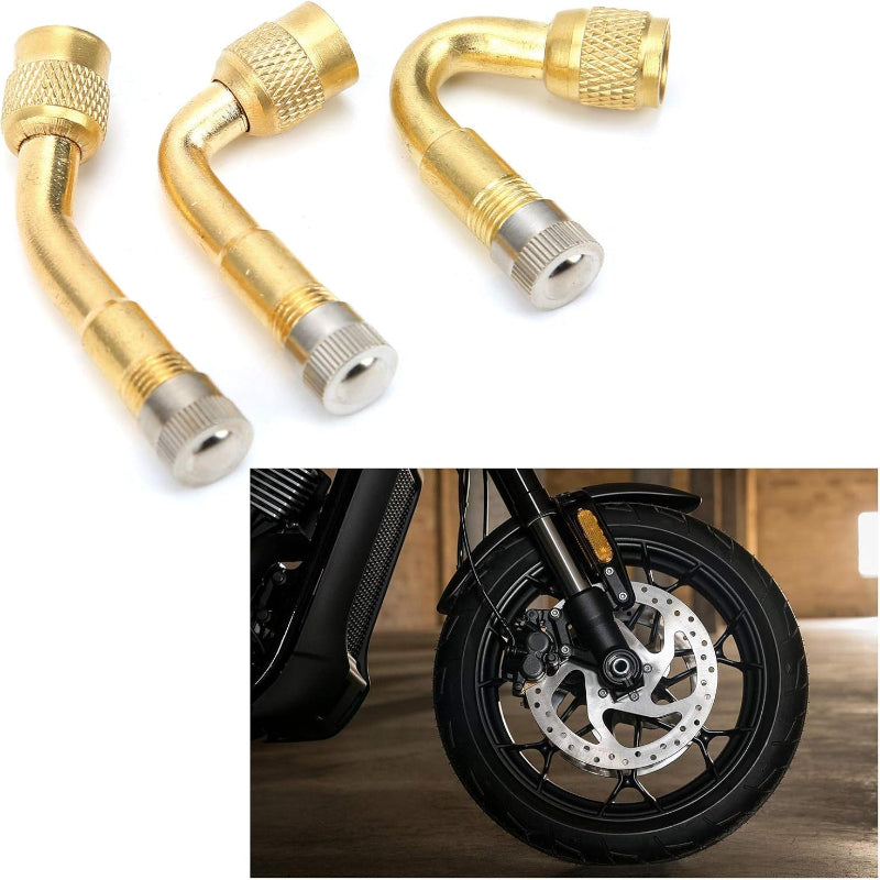 Tire Valve Extension Flexible 3-Way Set | Bowlift