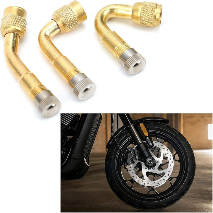 Tire Valve Extension Flexible 3-Way Set | Bowlift