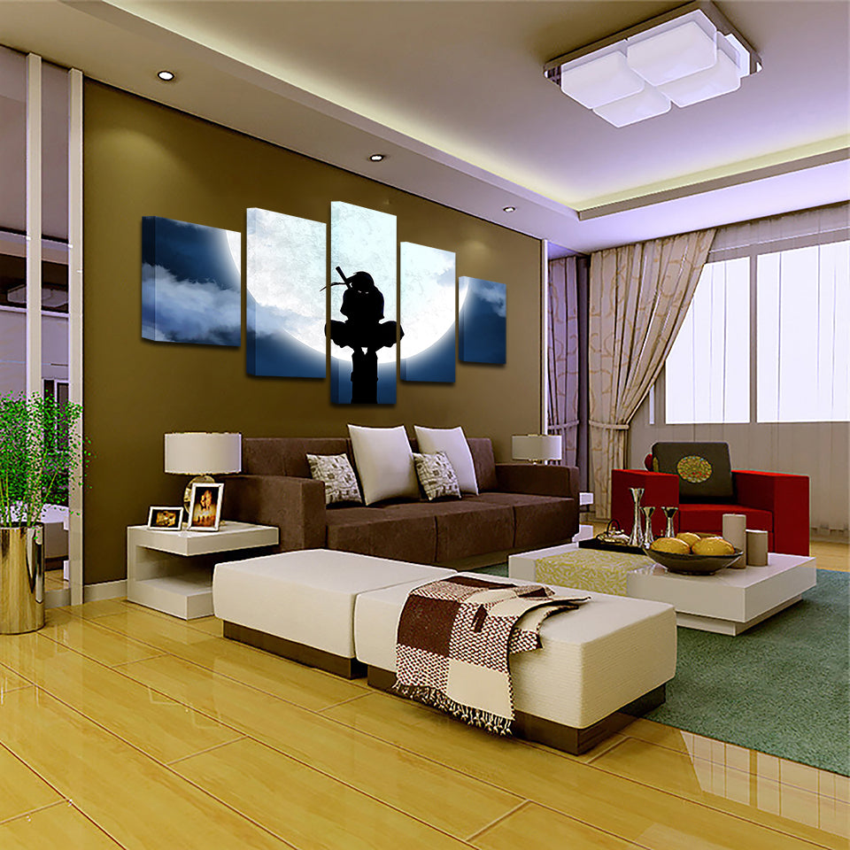 Secret Ninja 5 Piece - Canvas Wall Art Painting | Bowlift