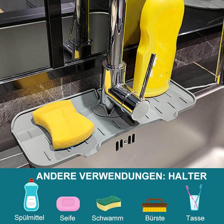 BowLift | Silicone Faucet Handle Drip Catcher Tray