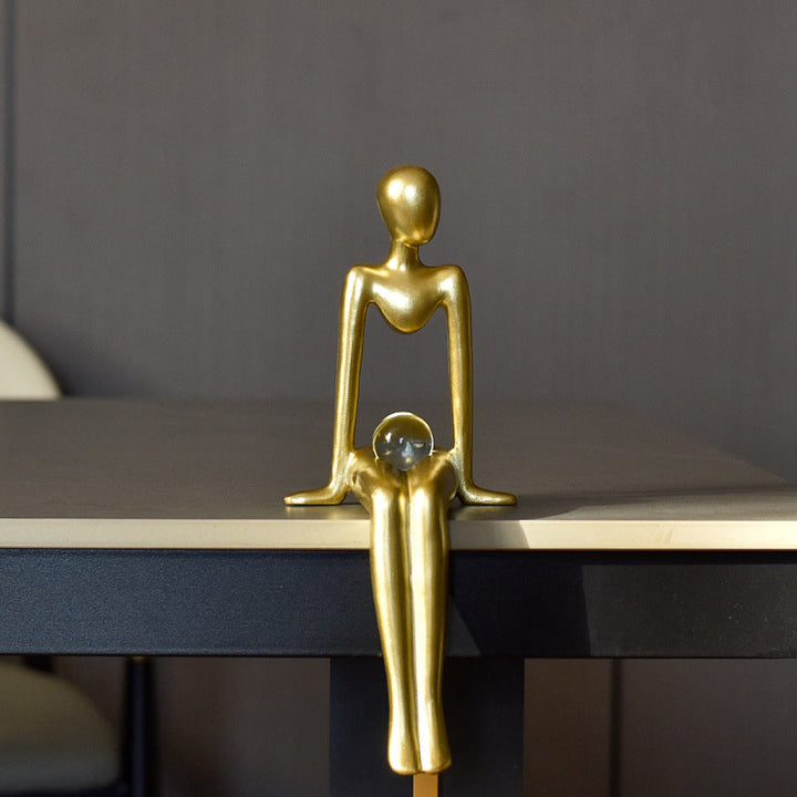 Abstract Figure Art Ornament | Bowlift