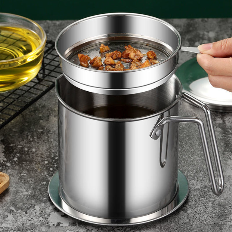 Stainless Steel Oil Filter Pot | Bowlift