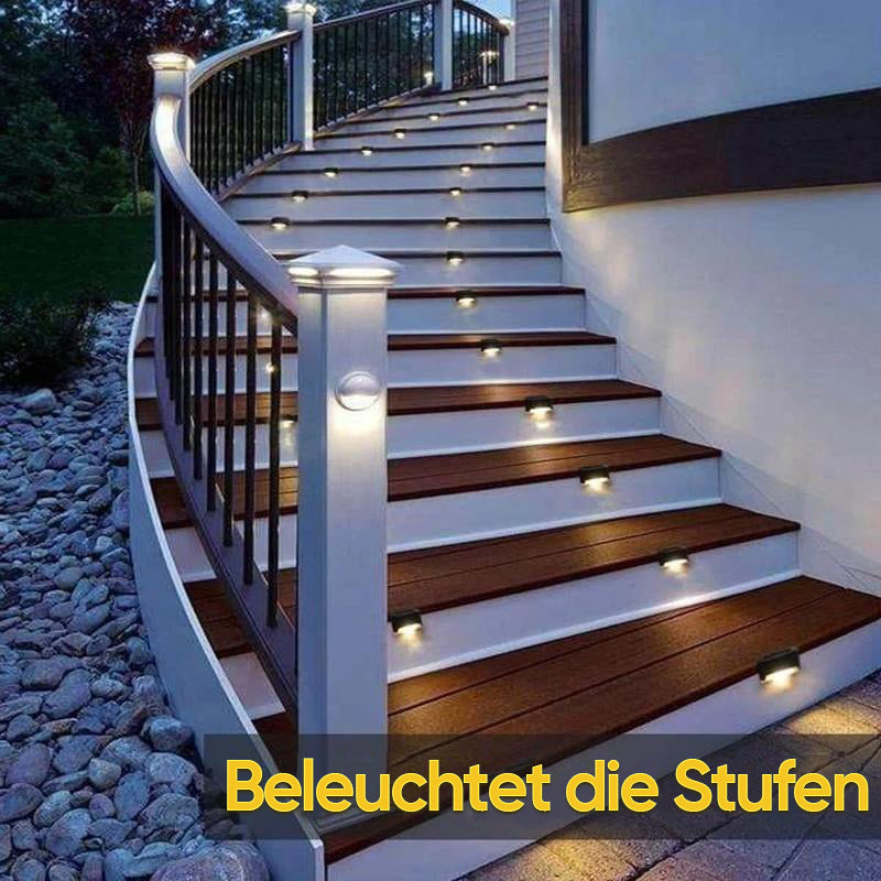BowLift | Solar outdoor step lights (4 pcs)