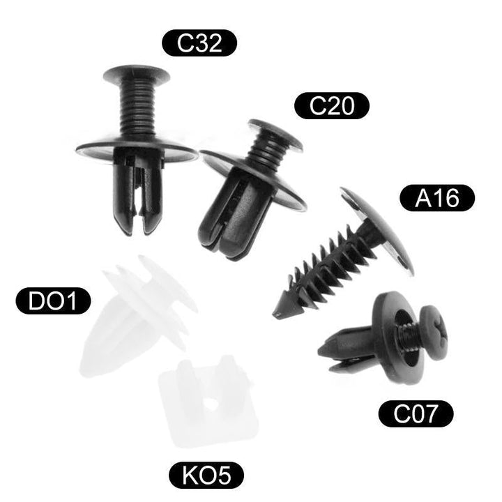 BowLift | Universal Car Plastic Fender Fastening Clips (150 Pieces)