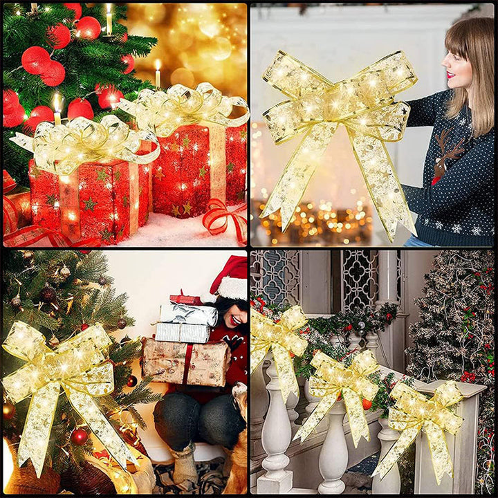 BowLift | Ribbon Christmas tree decorative lights