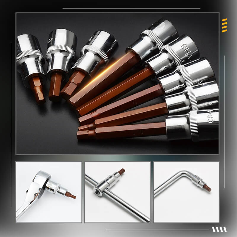 BowLift | Hexagon twelve point screwdriver socket head