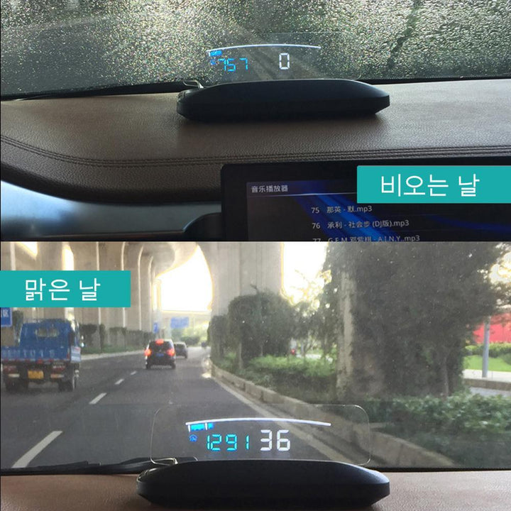 BowLift | Car Speed Projector - Windshield Speedometer