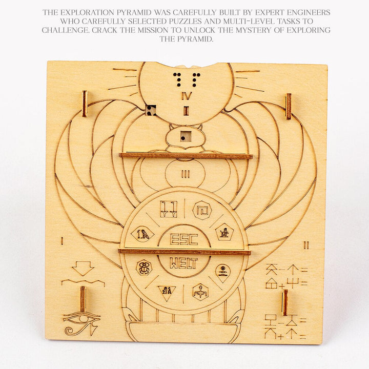 BowLift | Wooden Assemble The Pyramid of Maya